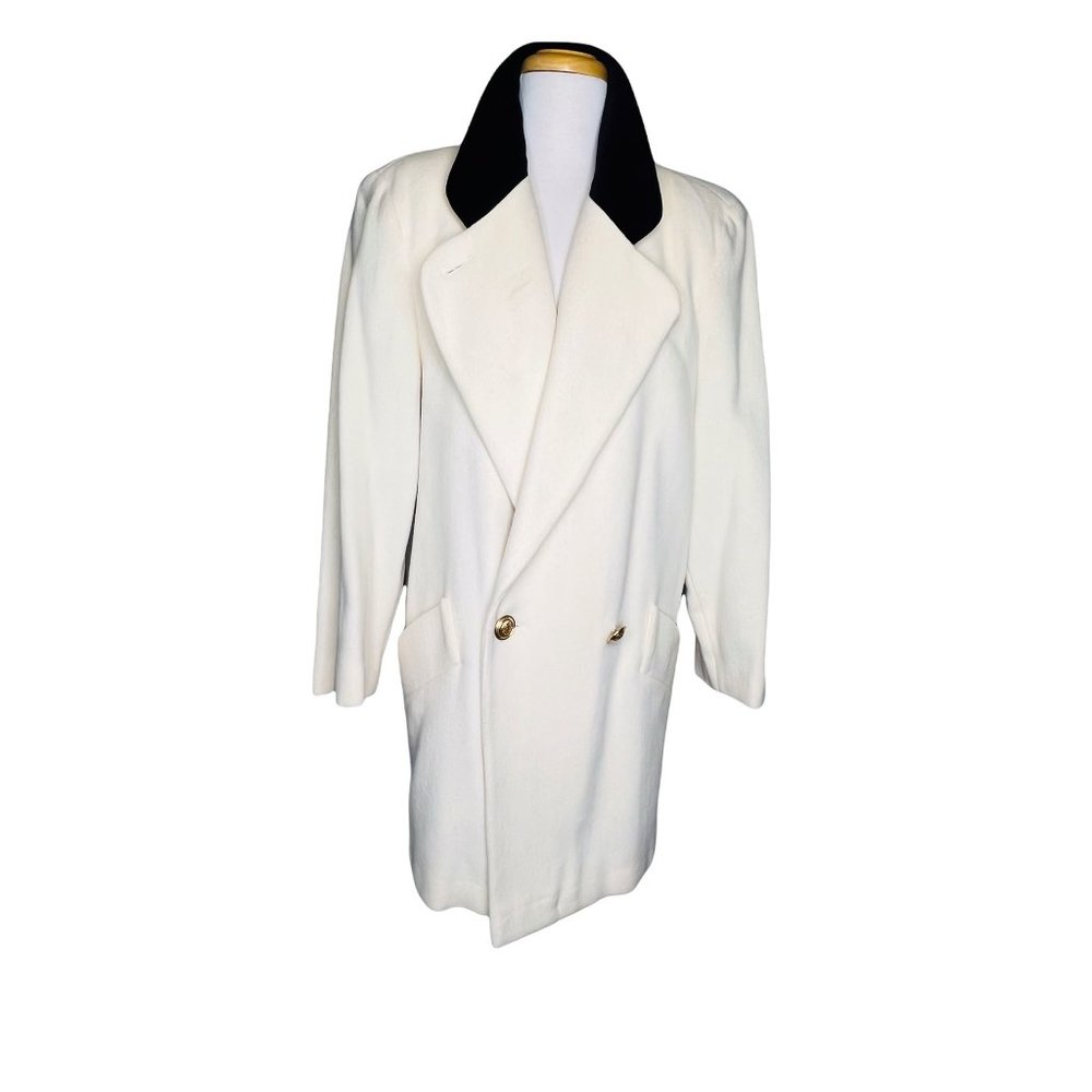 Coats by Cattiva Vintage 50s Peacoat Pure Wool Made in USA Anglo Fabrics UK 12
